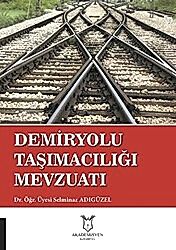 Demiryolu Taşımacılığı Mevzuatı - Akademisyen Kitabevi